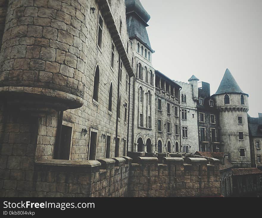 Photo of Abandoned Concrete Castle