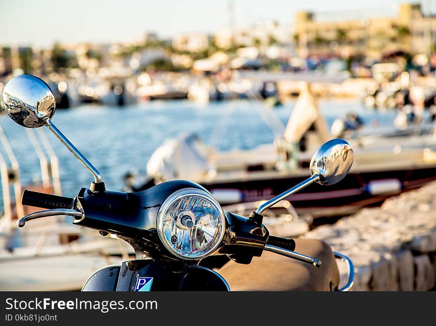 Photo of Black Motorcycle