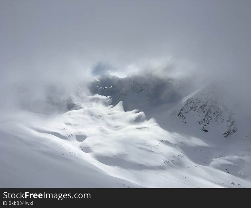 Snow Covered Mountain