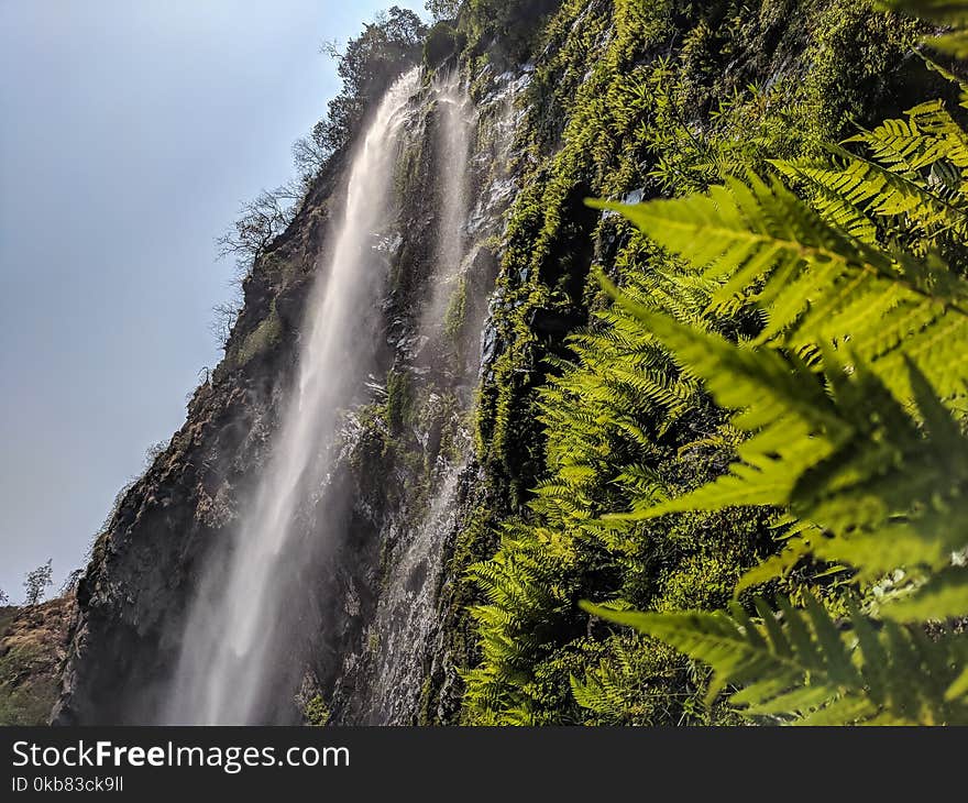 Waterfalls During Daytime