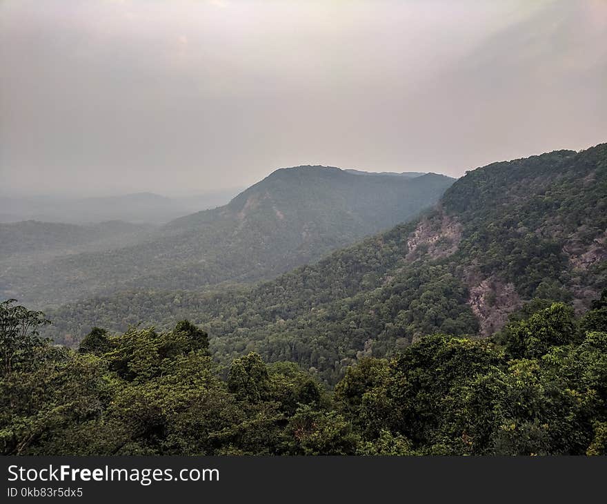 Aerial View Of Mountain