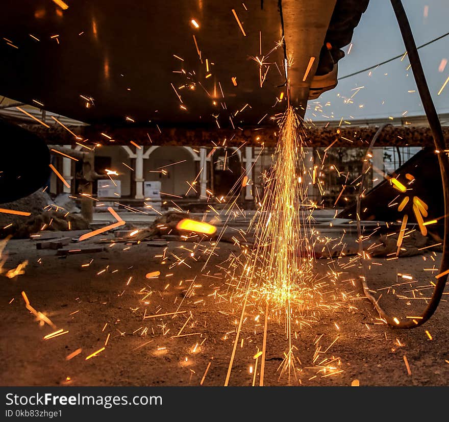 Welding Sparks