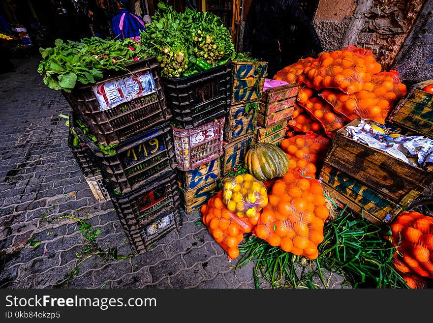 Lots of Fruits and Vegetables