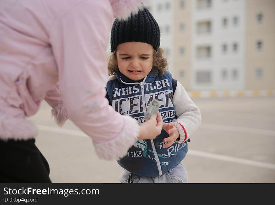 Photography of a Crying Baby