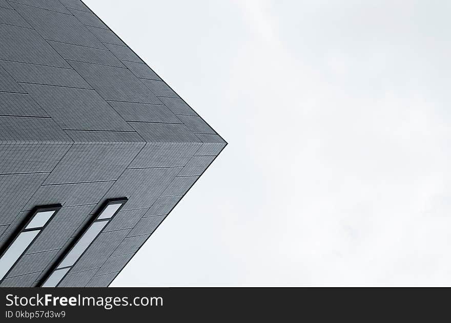 Grey Concrete Building