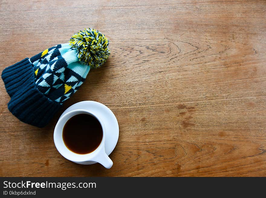 White Ceramic Coffee Cup