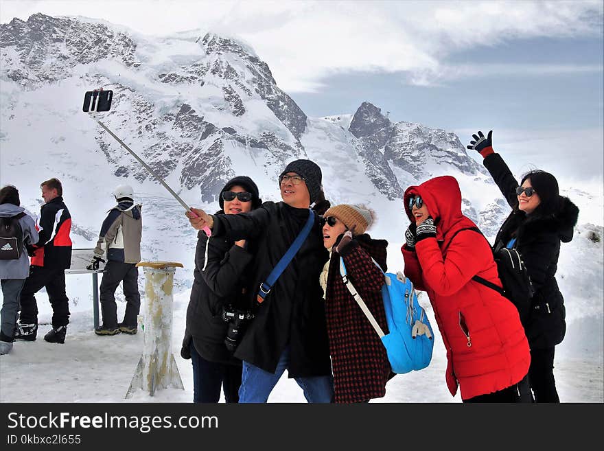 Snow, Winter, Fun, Glacial Landform