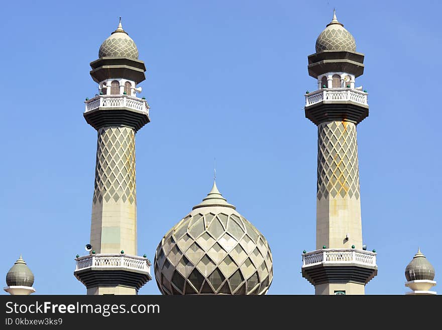 Landmark, Mosque, Building, Place Of Worship