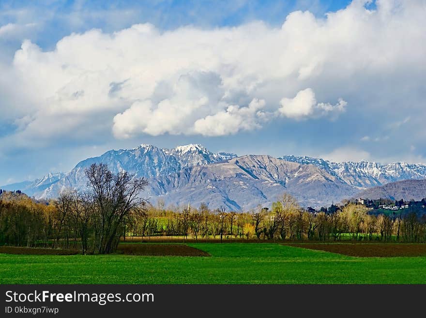 Sky, Cloud, Nature, Grassland