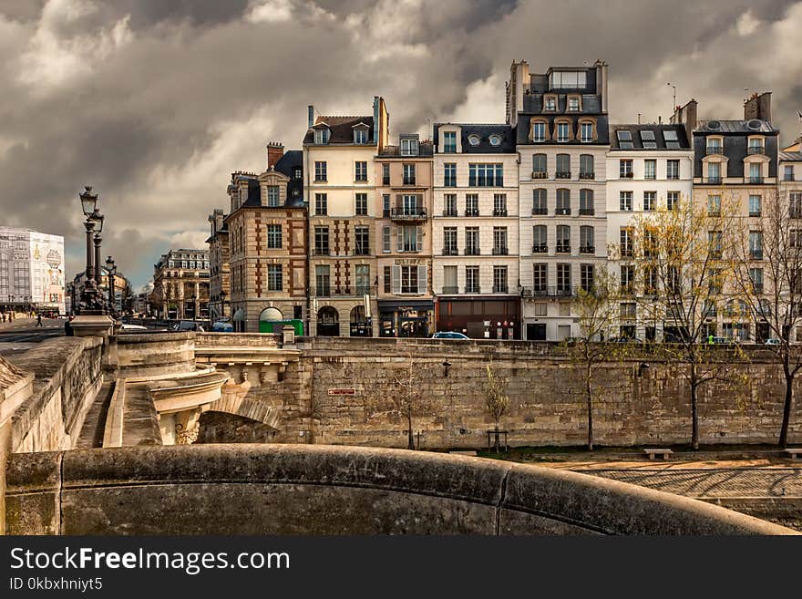 Waterway, Water, Urban Area, Sky