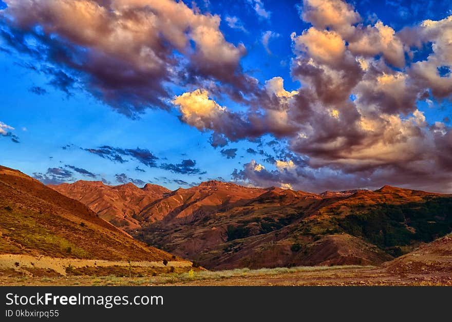 Sky, Highland, Nature, Ecosystem