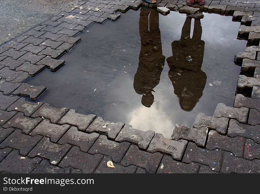 Water, Reflection, Asphalt, Road Surface