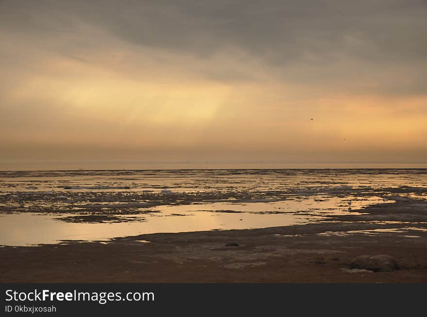 Horizon, Sky, Sea, Shore