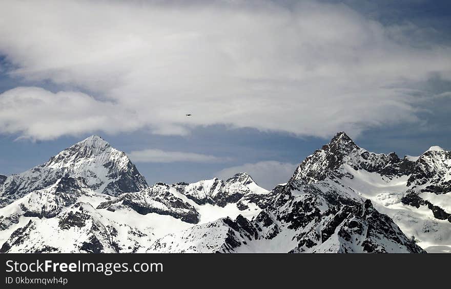 Mountainous Landforms, Mountain, Mountain Range, Sky