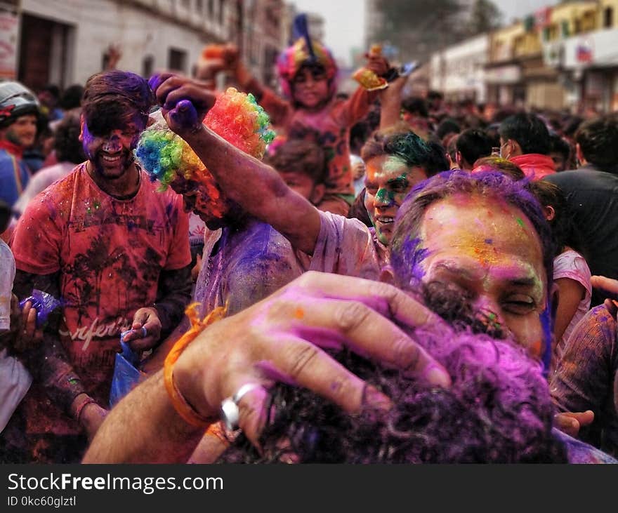 Close Up Photography of Group of People