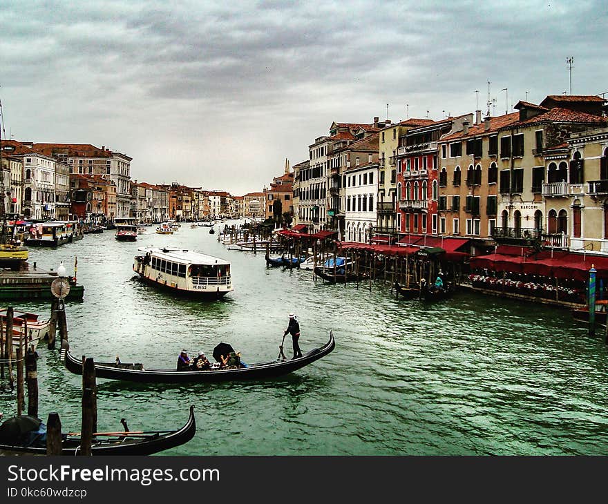 Boats On Body Of Water