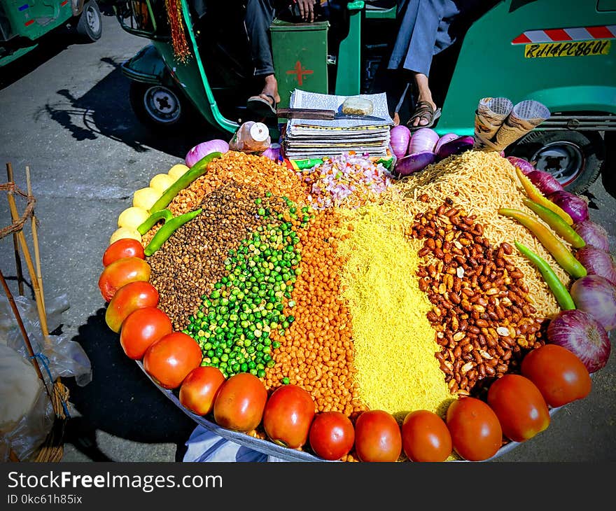 Assorted Nuts And Vegatables