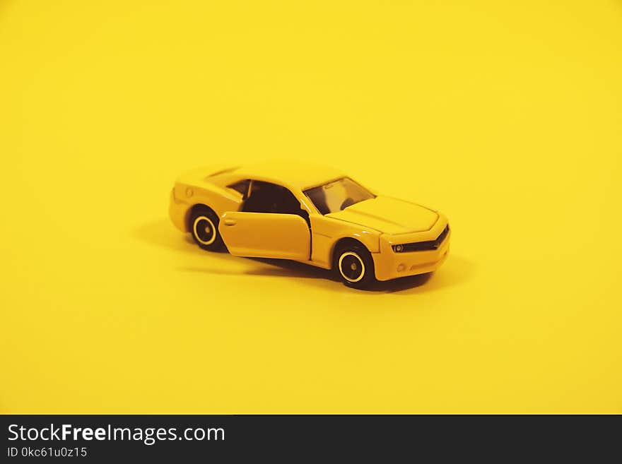 Yellow Car Toy