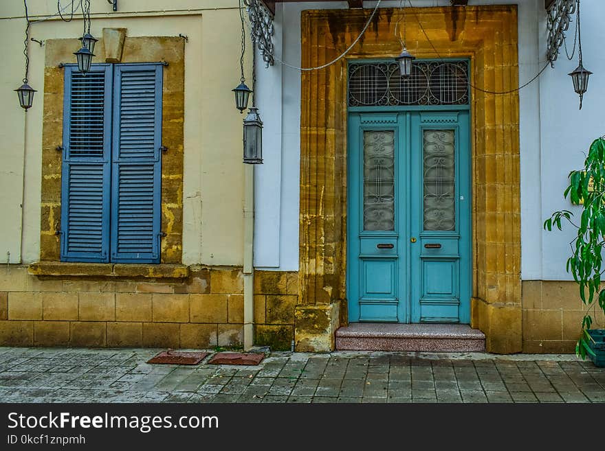 Door, Window, Wall, Town