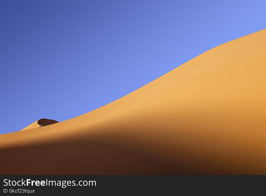 Erg, Sky, Singing Sand, Desert