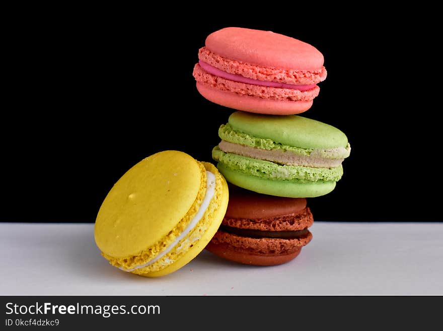 Macaroon, Sweetness, Dessert, Food