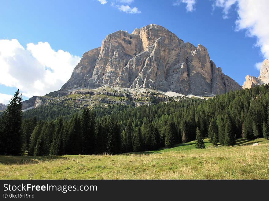 Mountainous Landforms, Mountain, Nature, Wilderness