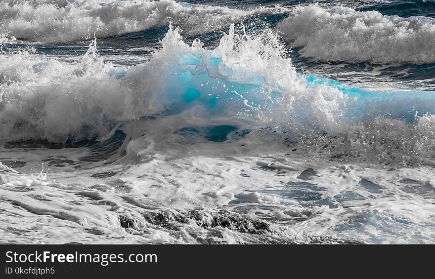 Wave, Sea, Wind Wave, Water