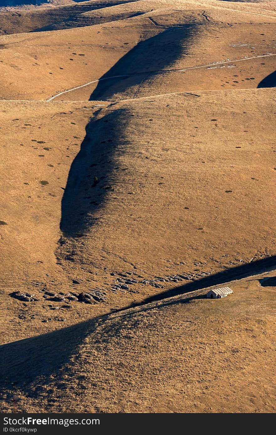 Close-up of the Plateau of Lessinia - Italy