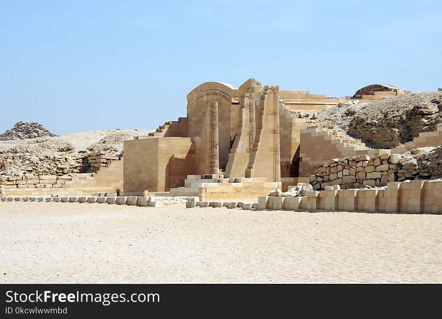 Historic Site, Ancient History, Archaeological Site, Egyptian Temple