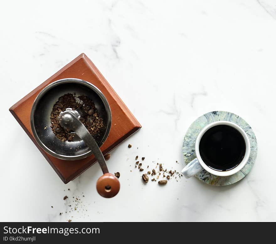 White Ceramic Tea Cup