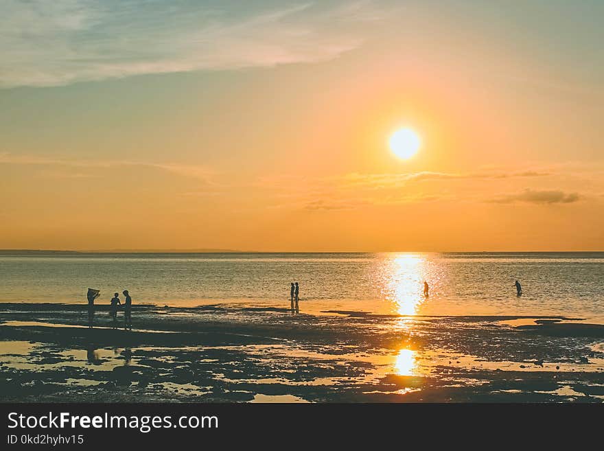 Sunset and Ocean