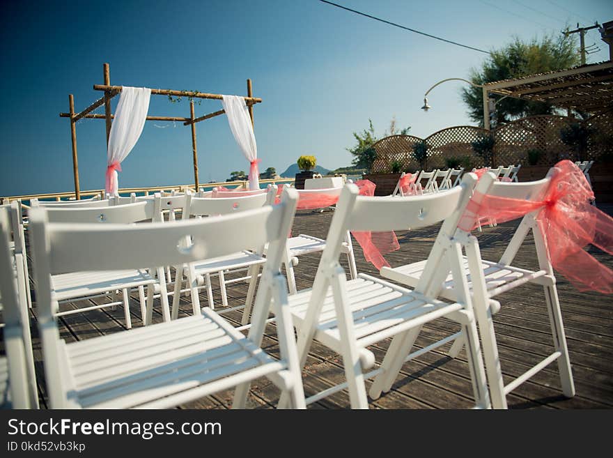 Beautiful Wedding Stock Photography from Greece! A stunning outdoor wedding ceremony