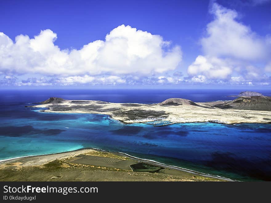 Volcanic Island La Graciosa - Lanzarote, Canary Islands, Spain