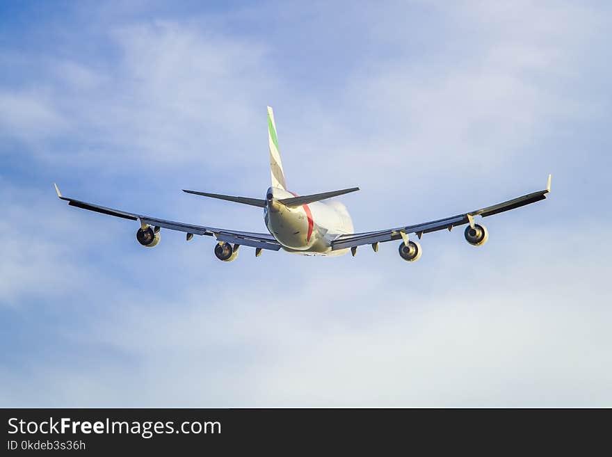 White and Gray Airplane