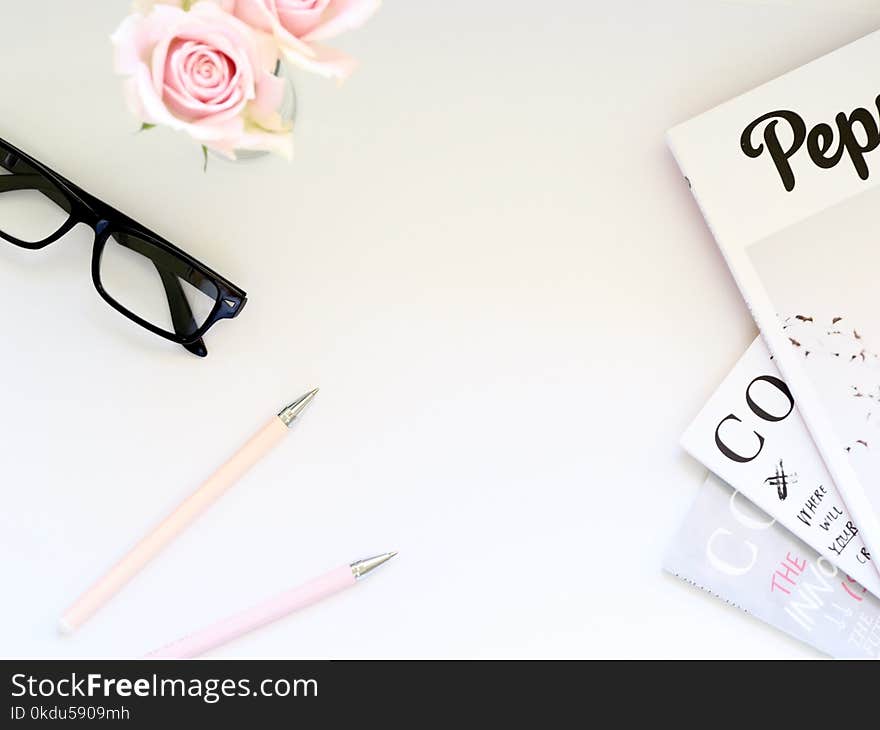 Eyeglasses With Black Frames