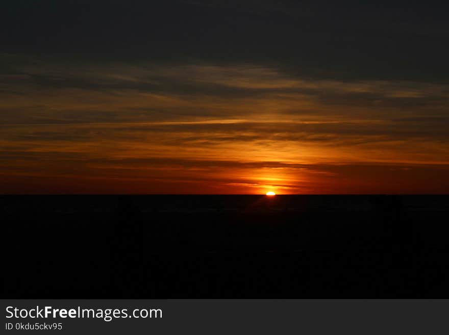 Landscape Photo of Golden Hour