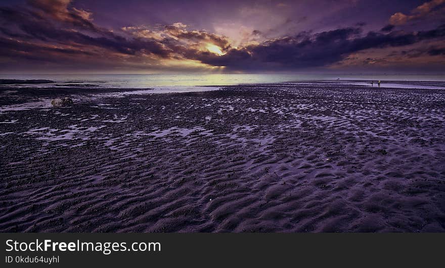 Seashore during Golden Hour