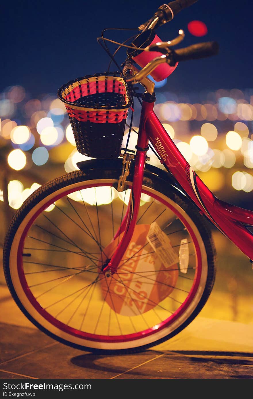 Close-Up Photography of Bicycle