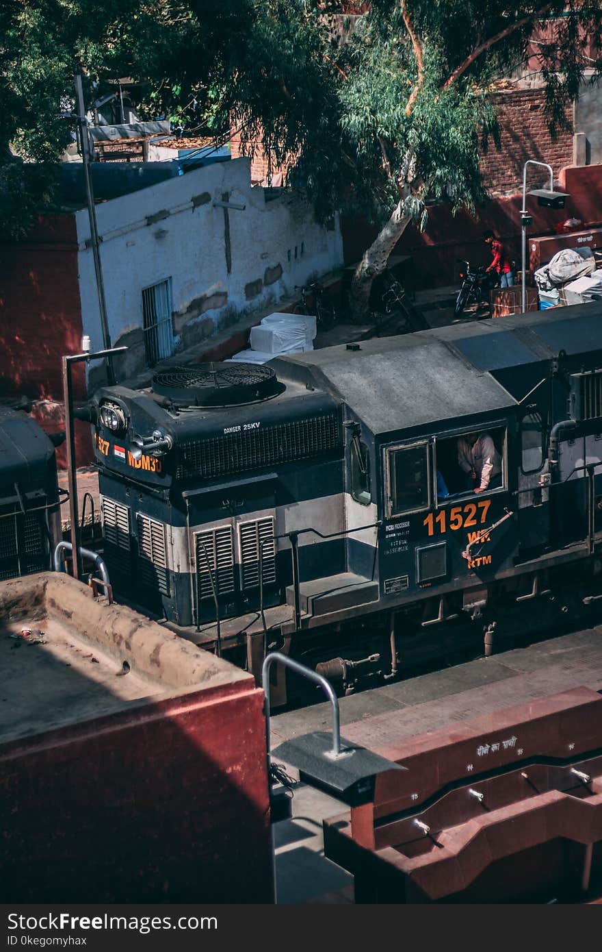 Photo of Train on Railway