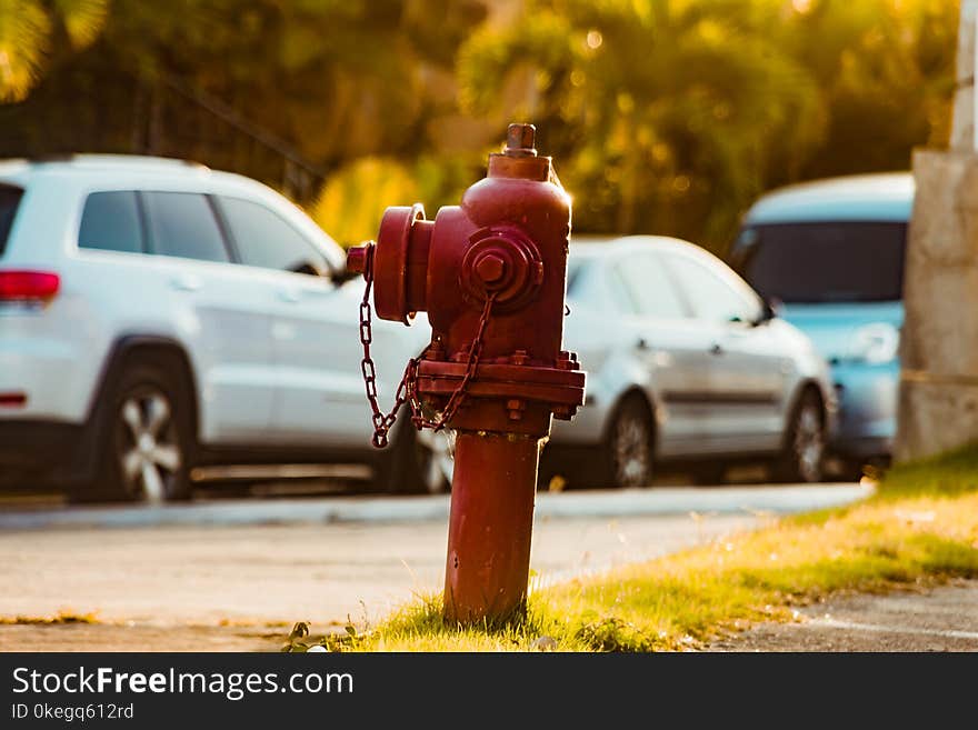 Photography of Red Fire Hydrant