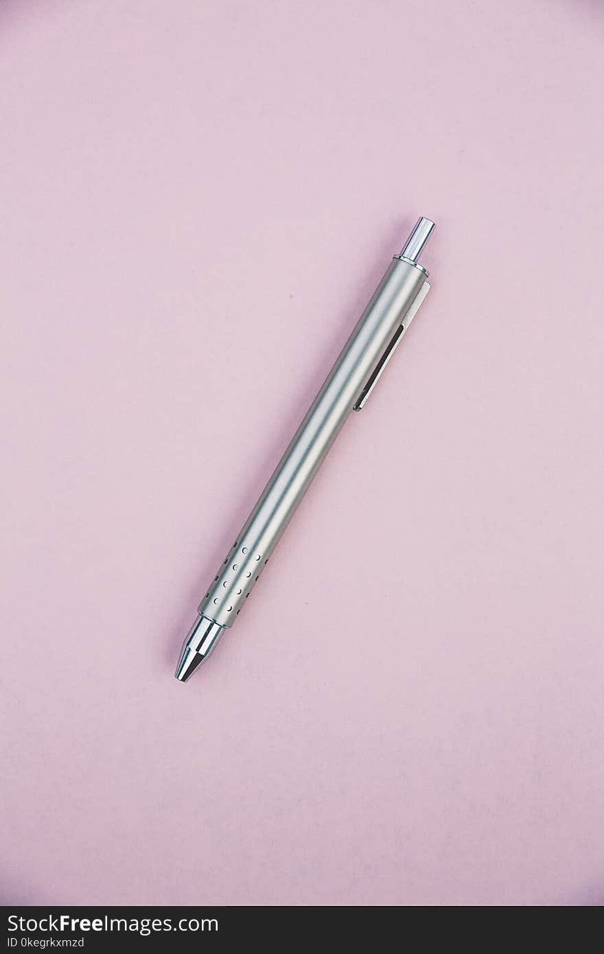 Stainless Steel Click Pen