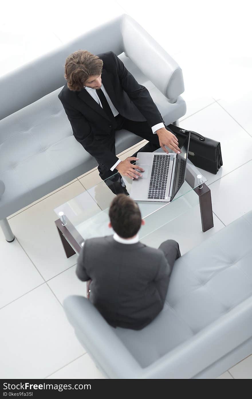 Business people talking on meeting at office