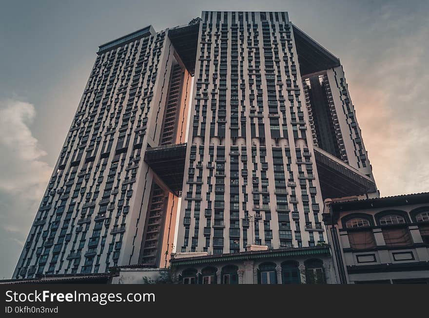 Low Angle Photography of Buildings