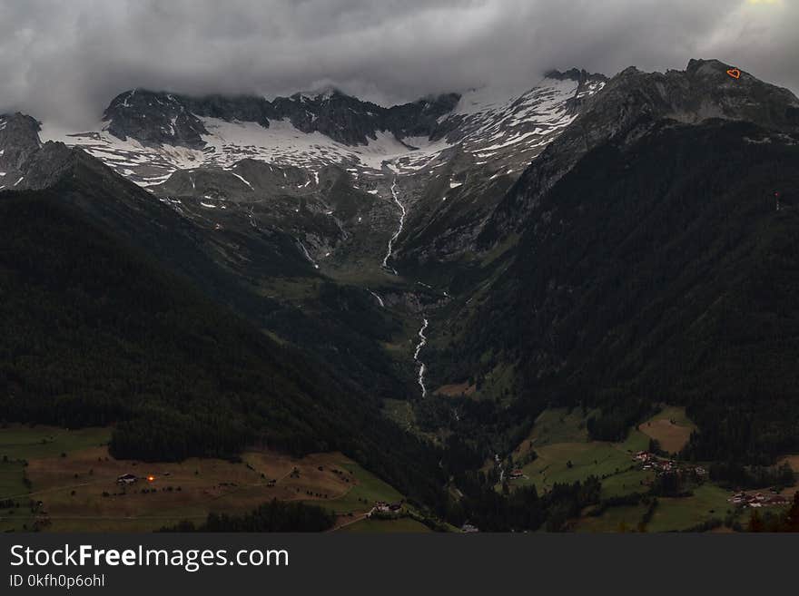 Scenic View of Mountains