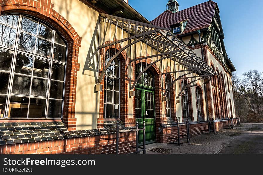 Building, Medieval Architecture, Facade, House