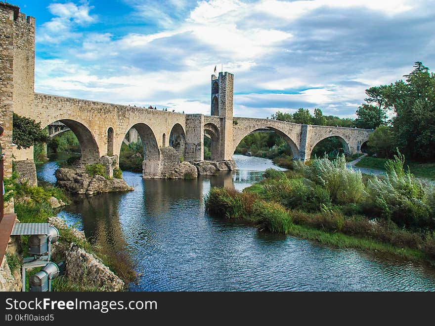 Bridge, Waterway, Viaduct, Arch Bridge