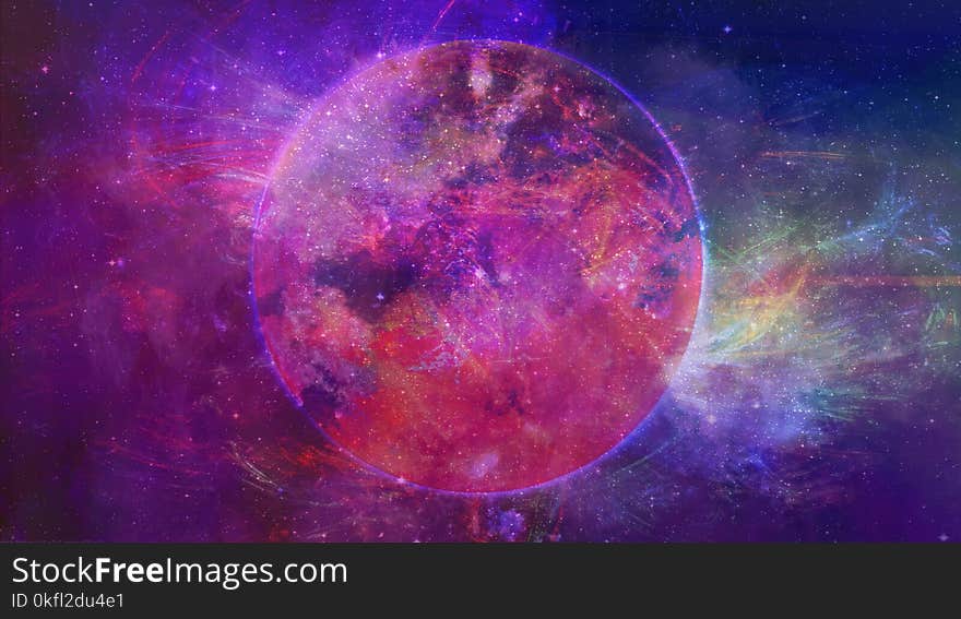 Atmosphere, Universe, Purple, Astronomical Object