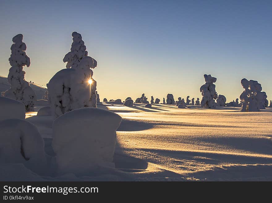 Snow, Sky, Winter, Arctic