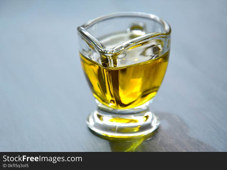 Glass, Liquid, Soybean Oil, Liqueur