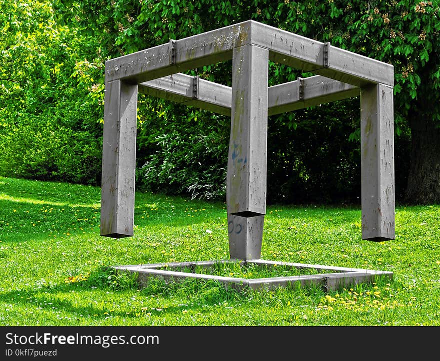 Grass, Tree, Outdoor Structure, Wood